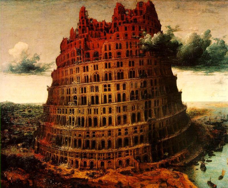 The  Little  Tower of Babel, BRUEGEL, Pieter the Elder